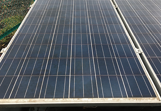 パネルの汚れ事例1